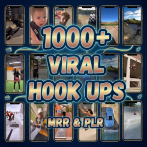 1,000+ Viral Hook Videos Bundle  Faceless TikTok, Reels & Shorts (PLR & MRR)  Ready-to-Resell Digital Business-in-a-Box