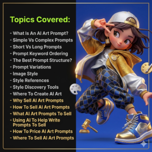 AI Art Prompt Engineering Guide: Write & Sell Midjourney & DALL-E Prompts  61-Page Tutorial  PLR & MRR