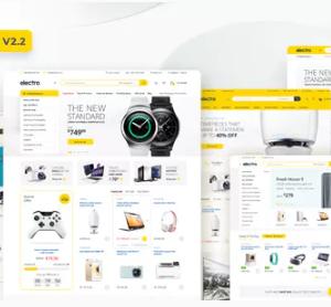 Electro Electronics Store WooCommerce Theme v3.5.1 High-Performance Electronics & Marketplace Layout