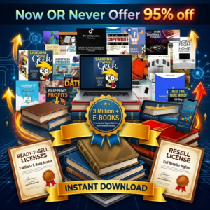 Ultimate 3 Million+ E-Book Bundle & 3 Million PLR Articles  Full Resell Rights Included