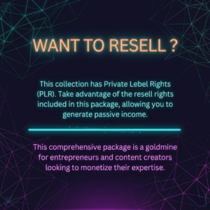 Ultimate 500+ Business PLR eBooks Bundle  Master Resell Rights & 30+ Bonus Email Templates  Digital Entrepreneur Starter Pack